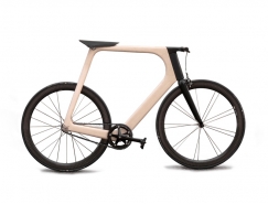 極簡主義風格Arvak木質自行車