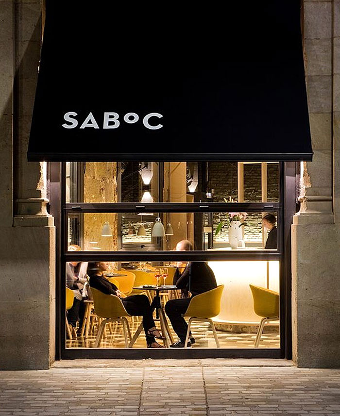 温馨别致的巴塞罗那Saboc餐厅设计