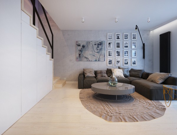 波兰设计师Monika Rogsuz柔和温馨的公寓设计