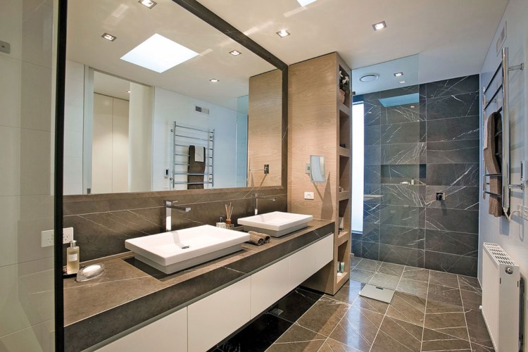 30款漂亮的大理石浴室设计欣赏