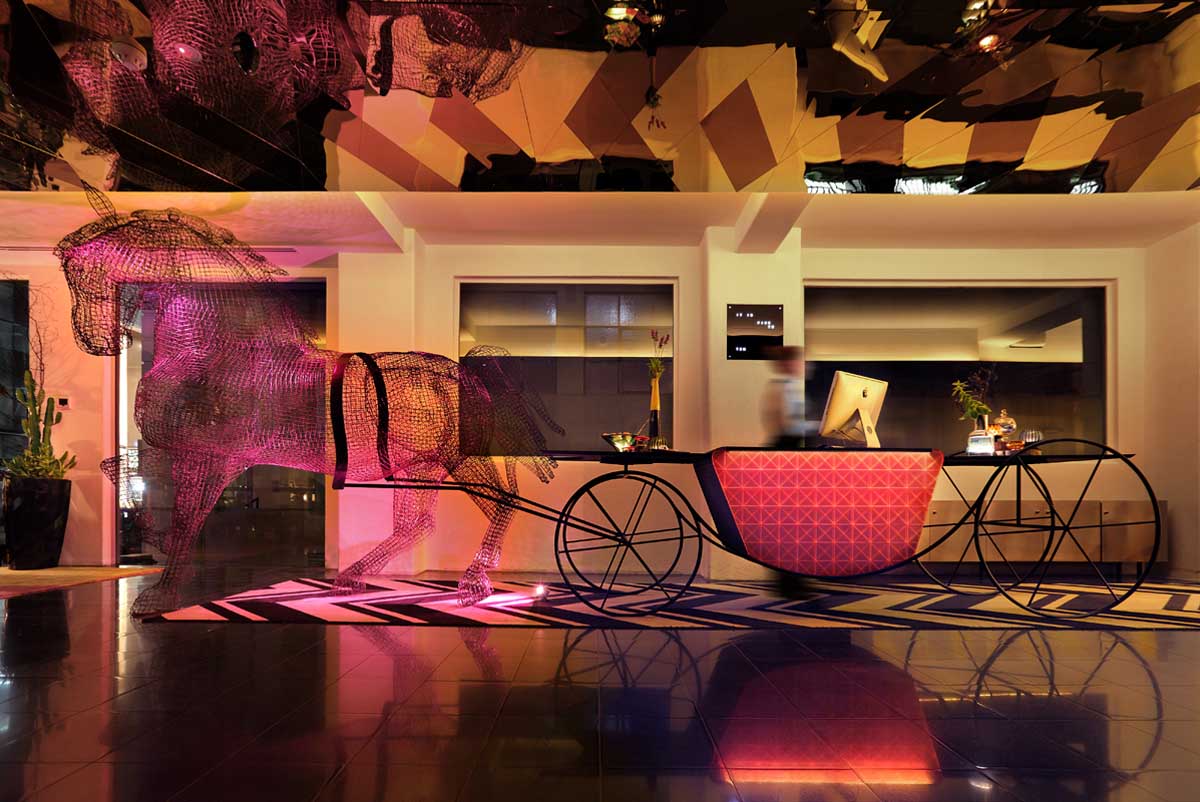 墨尔本Adelphi酒店室内空间设计