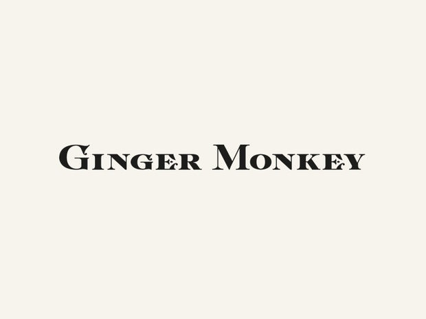 Ginger Monkey字体logo设计欣赏