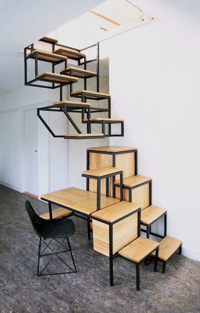 20个别致创意的楼梯设计