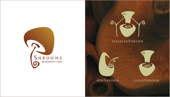 55个国外餐厅logo设计欣赏