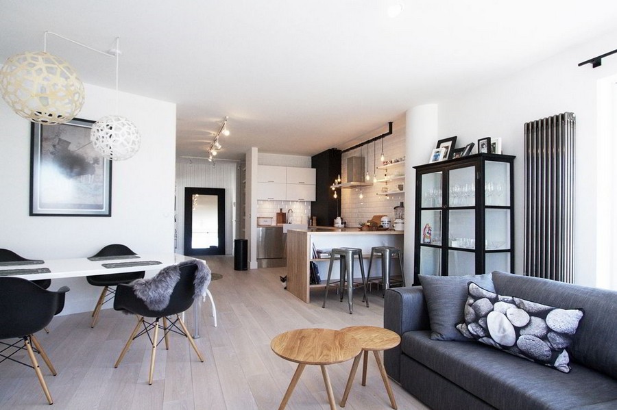 华沙130平米创意北欧风格公寓设计