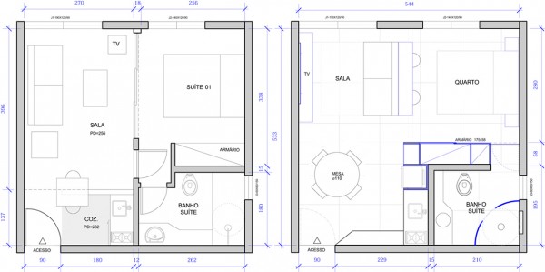 2个30平米精致小公寓设计