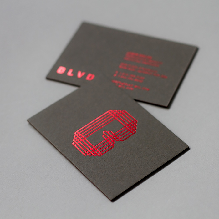 BLVD视觉工作室品牌VI设计