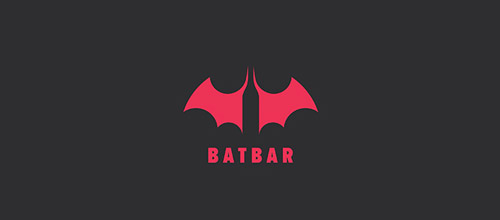 标志设计元素运用实例：蝙蝠(二)