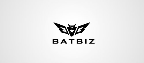 标志设计元素运用实例：蝙蝠(二)