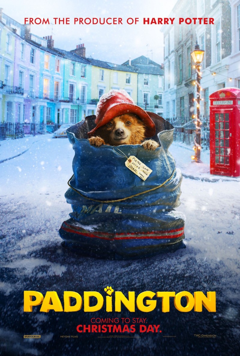 电影海报设计欣赏:帕丁顿熊(Paddington)