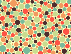 彩色圆点图案背景矢量素材