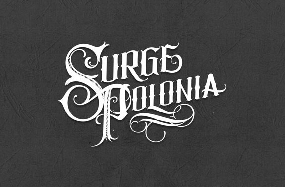 波兰设计师Mateusz Witczak手绘字体设计欣赏