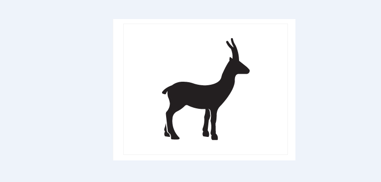 标志设计元素运用实例：鹿(二)