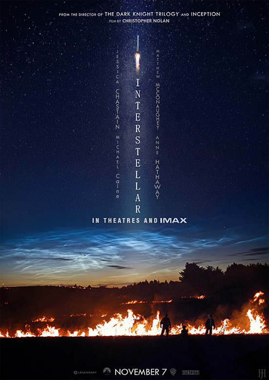 25款星际穿越(Interstellar)电影海报设计欣赏