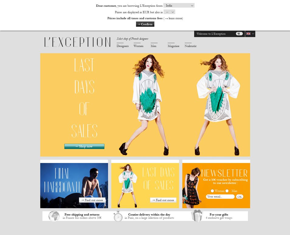 36个时尚品牌网站设计欣赏