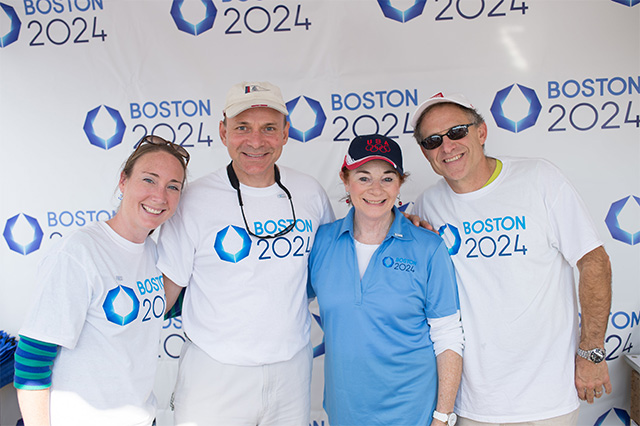 波士頓申辦2024年奧運會標識亮相