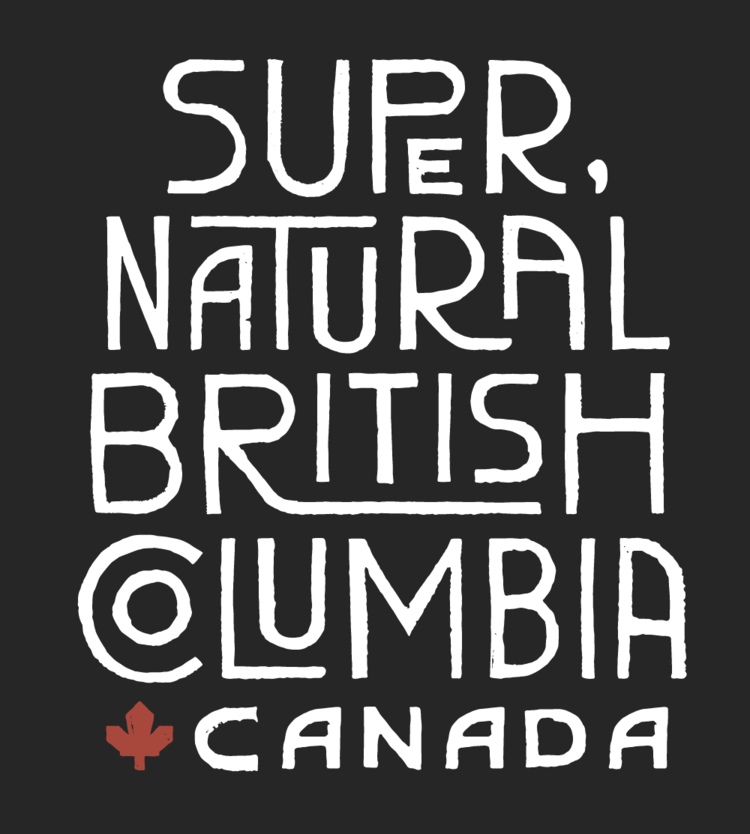 不列颠哥伦比亚省的自然字体
