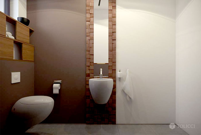 斯洛伐克Bratislava大气的浴室和卧室设计