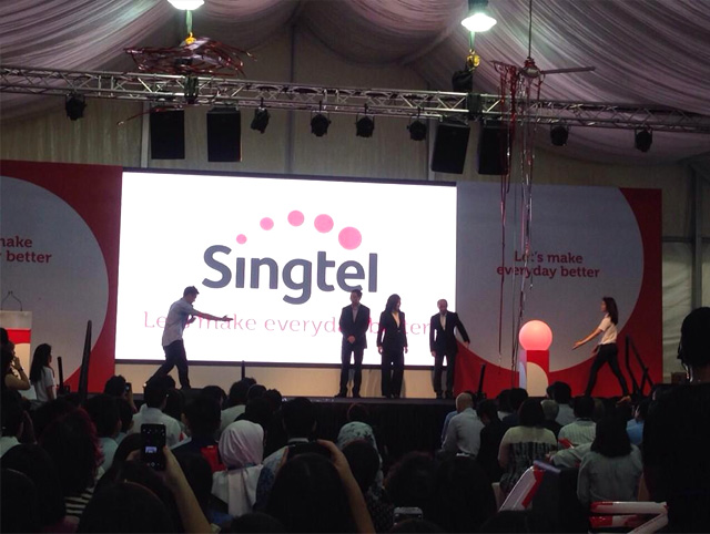 新加坡电信（SingTel）启用新LOGO