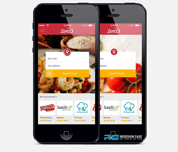 50个国外餐厅手机APP应用UI设计欣赏
