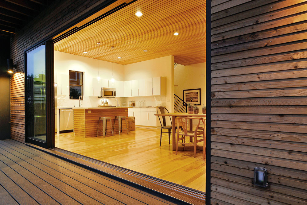 奥克兰木质温馨住宅设计