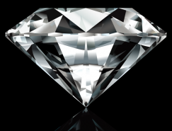 晶莹闪耀钻石矢量素材(2)