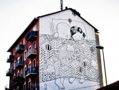 意大利藝術家Millo街頭壁畫作品欣賞