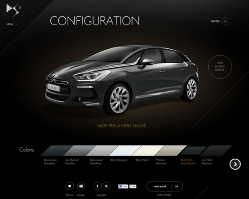 33个动感的汽车品牌网站设计