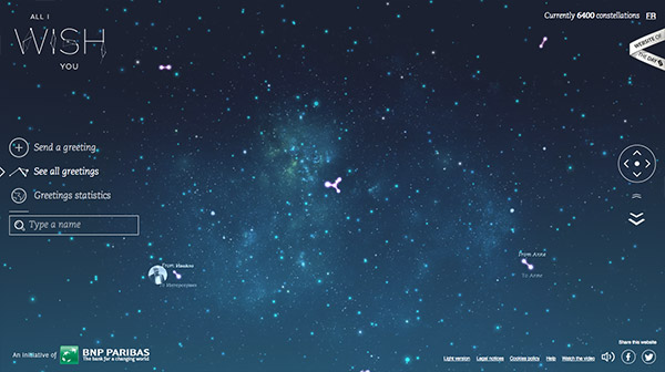 15个太空主题背景的网站设计