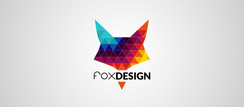 标志设计元素运用实例：狐狸(三)