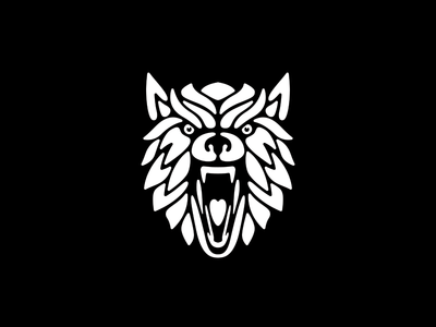 标志设计元素运用实例：狼(3)