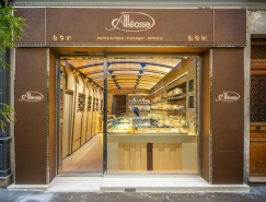 巴黎Alleosse面包店室內空間設計
