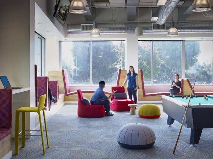 LinkedIn加州Sunnyvale总部办公空间设计