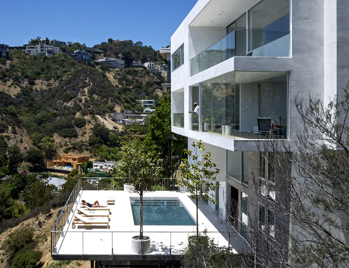好莱坞山简约风格三层别墅设计