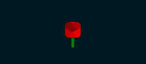 标志设计元素运用实例:玫瑰