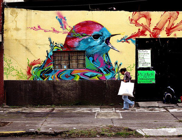 Stinkfish街头涂鸦艺术作品
