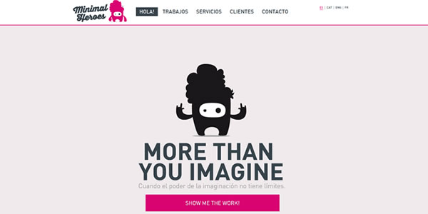 25个漂亮的粉色网站设计欣赏