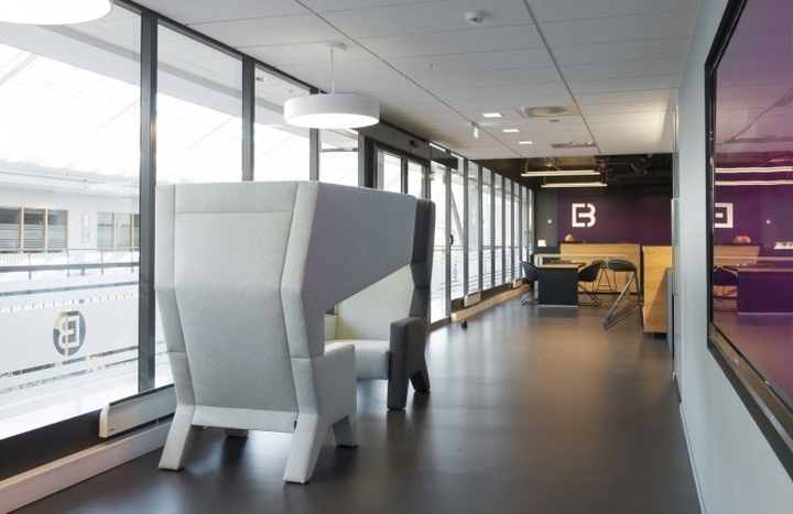 挪威宽带提供商Eidsiva bredbånd AS总部办公空间设计