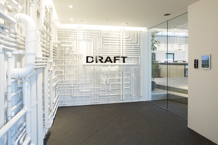 日本DRAFT开放式办公空间设计