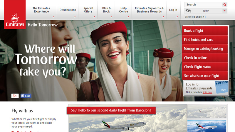 Emirates 阿聯酋航空