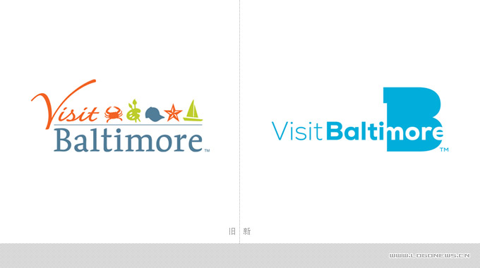 巴尔的摩（Baltimore）启用全新的城市形象标志