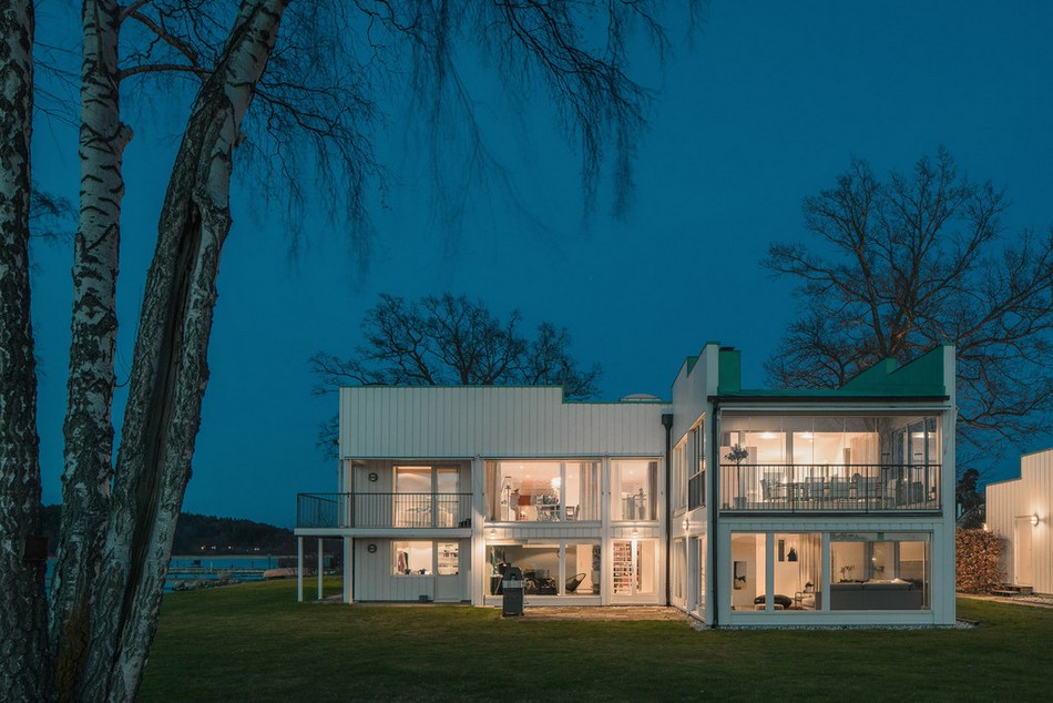 瑞典绝美湖景的316平米梦想住宅设计