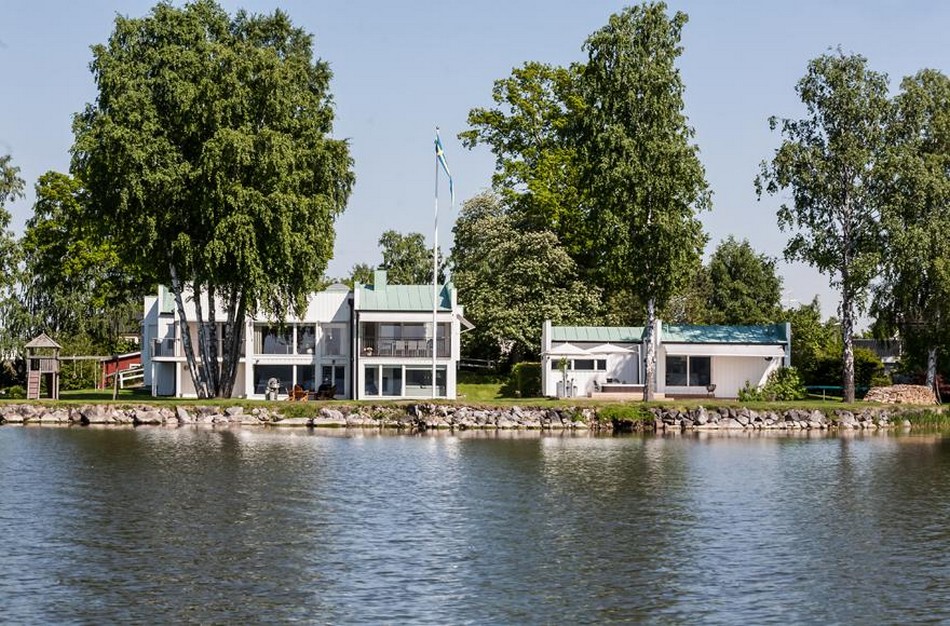 瑞典绝美湖景的316平米梦想住宅设计