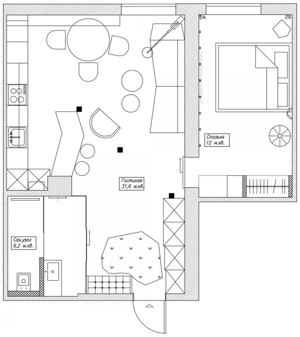 4个风格各异的精致小公寓设计