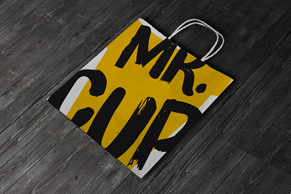 Mr.CUP咖啡品牌和包装设计