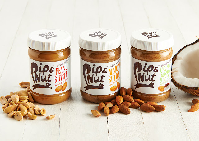 pip & nut坚果和坚果酱包装