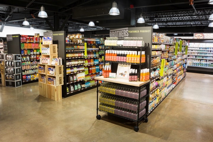 Brothers Marketplace超市室内空间设计