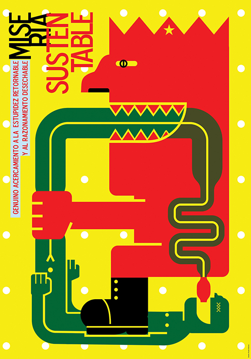 2015玻利维亚国际海报双年展入围作品:社会政治类海报