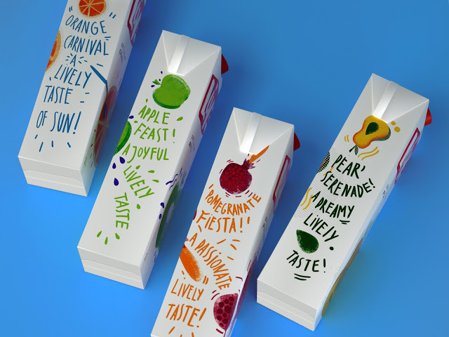 LIVE果汁概念包装设计
