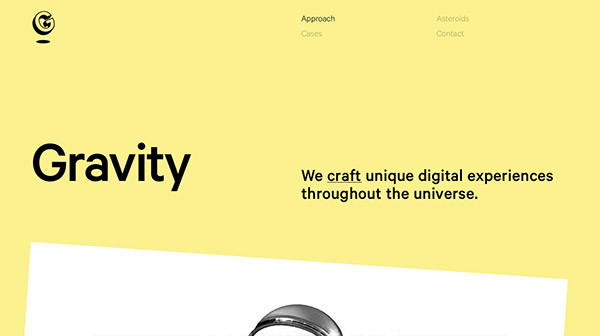 40个极简风格网站设计欣赏